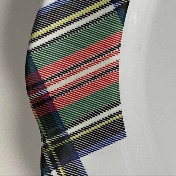 ASPEN HOME Tartan Plaid Dinner Plate Set of 4 Dinner 10.5” Melamine MINT Cond - Picture 7 of 16